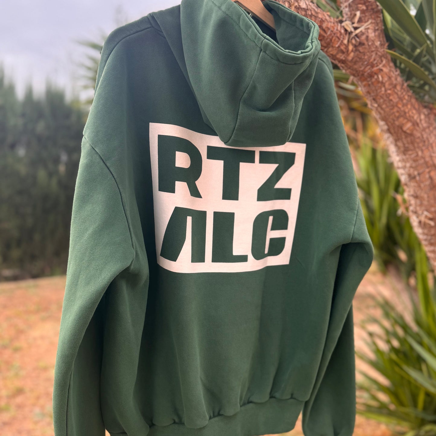 RTZ X ALC GREEN HOODY