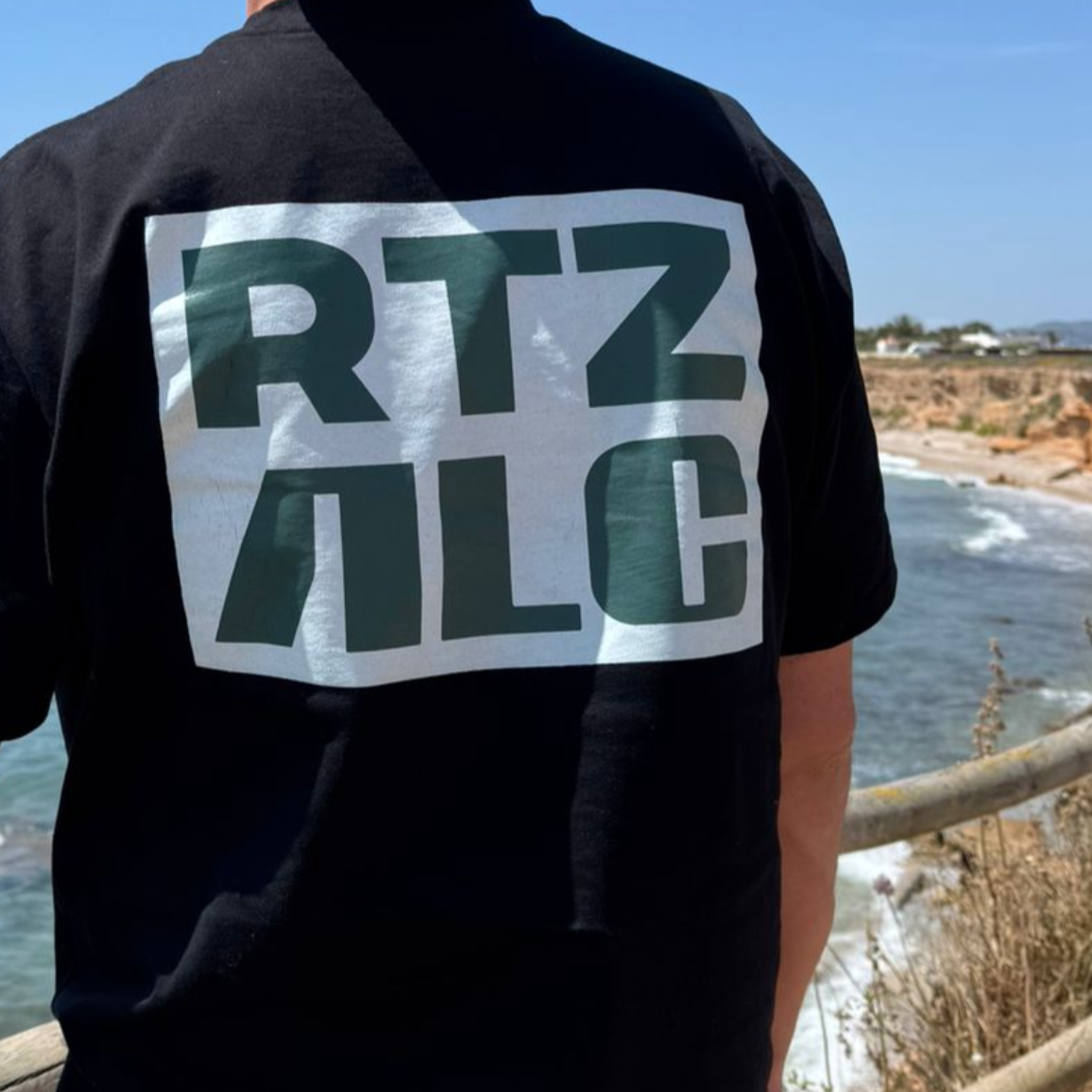 RTZ X ALC BLACK T SHIRT