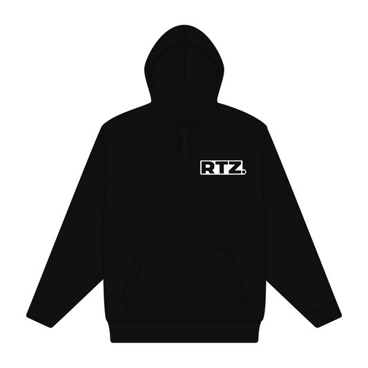 RTZ. CAMPUS HOODY (BLACK)