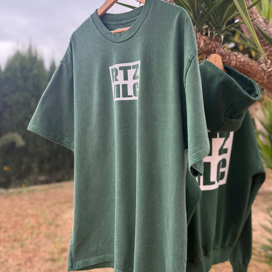RTZ X ALC GREEN T SHIRT