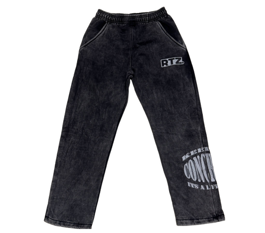 KEEP IT CONCRETE ACID GREY SWEATPANTS